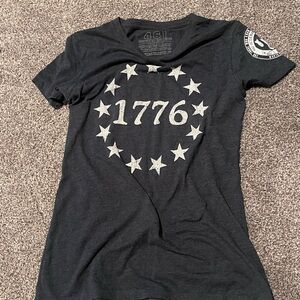 Women's navy blue 1776 Graphic Tee